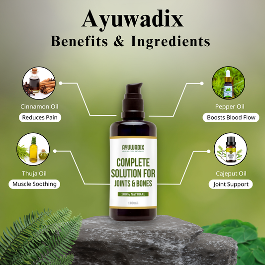 Ayuwadix Complete Solution For Joints & Bones Oil