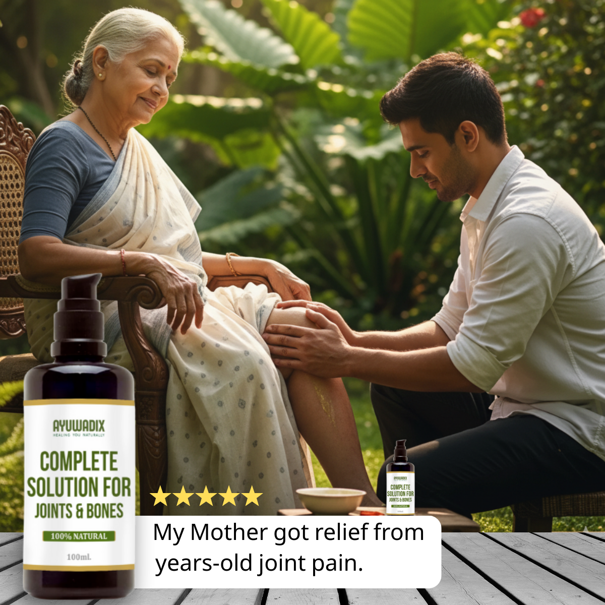 Ayuwadix Complete Solution For Joints & Bones Oil