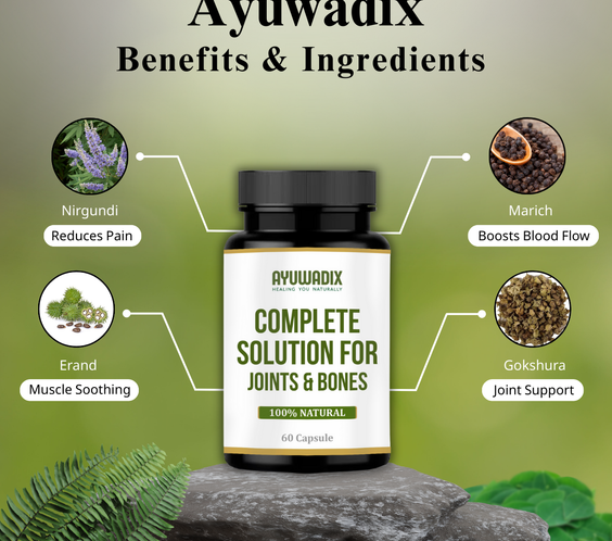 Ayuwadix Complete Solution For Joints & Bones Capsule